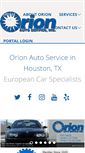 Mobile Screenshot of orionautoservice.com